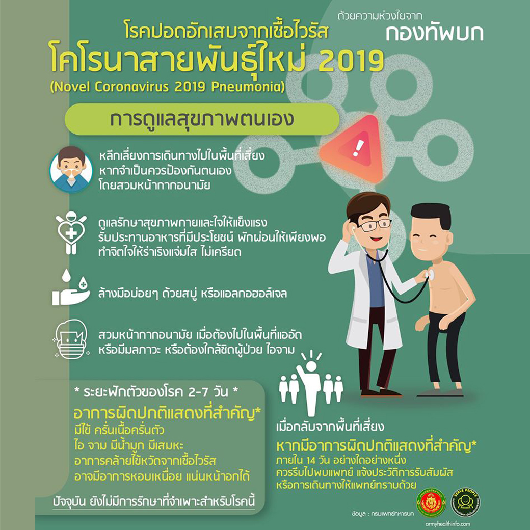 กองทัพบกห่วงใย