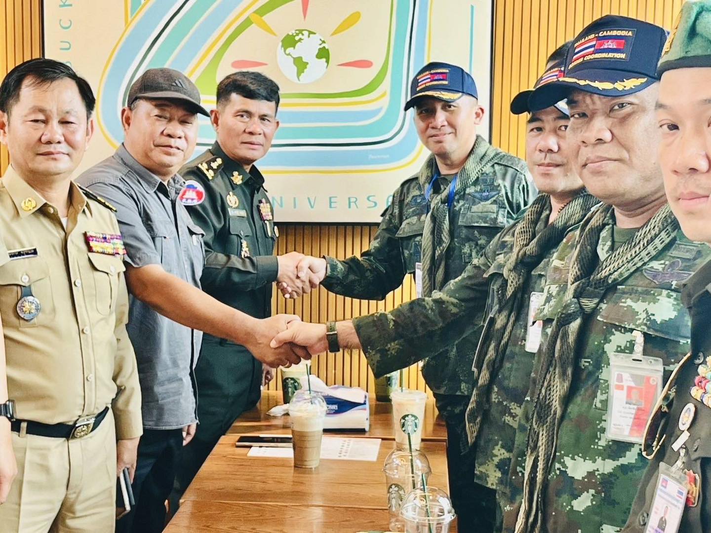 “กองกำลังบูรพา ร่วมหารือทหารกัมพูชาและผู้ว่ากรุงปอยเปต