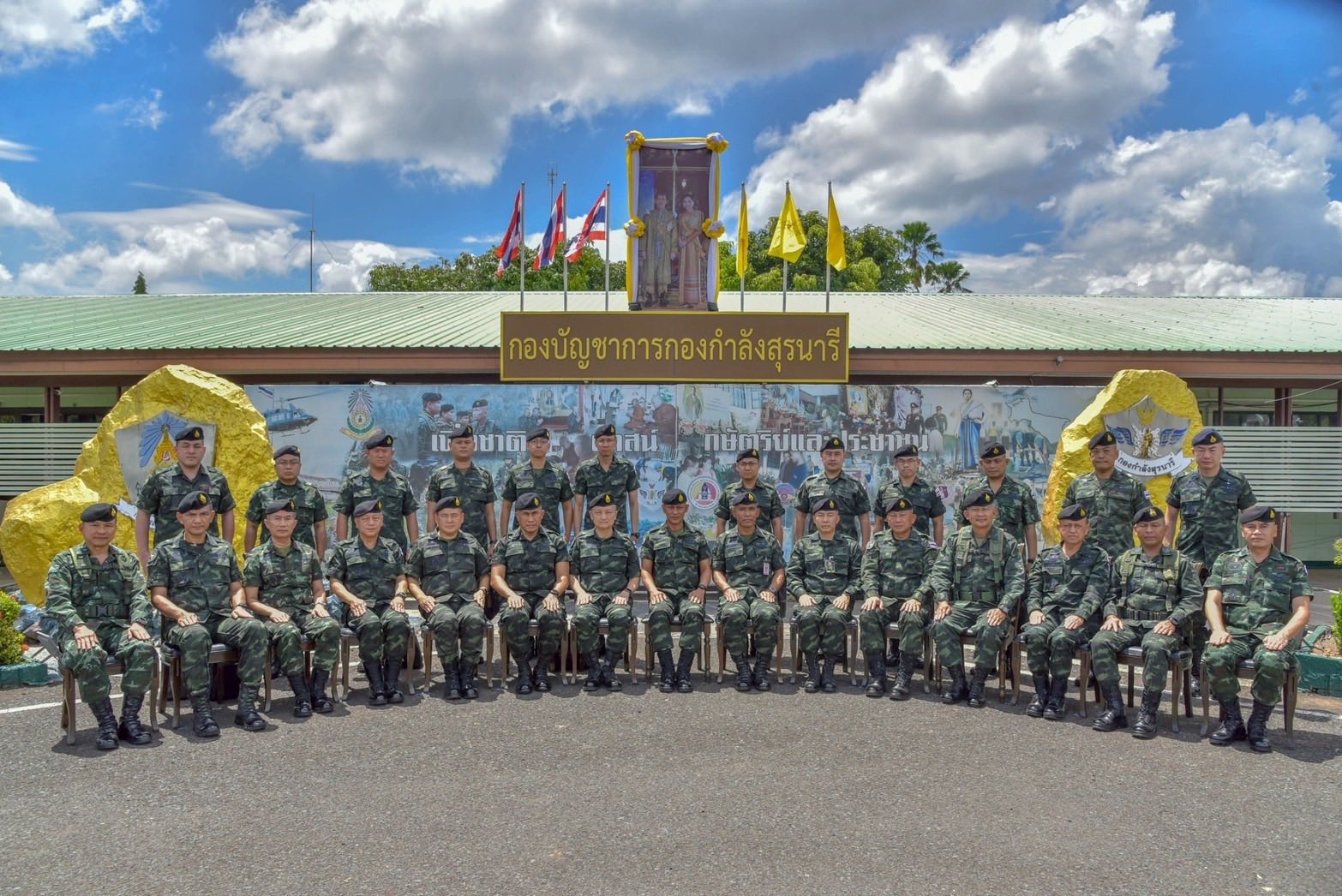 “กองทัพบก ตรวจเยี่ยมหน่วยด้านส่งกำลังบำรุง  ในพื้นที่ จ.สุรินทร์”